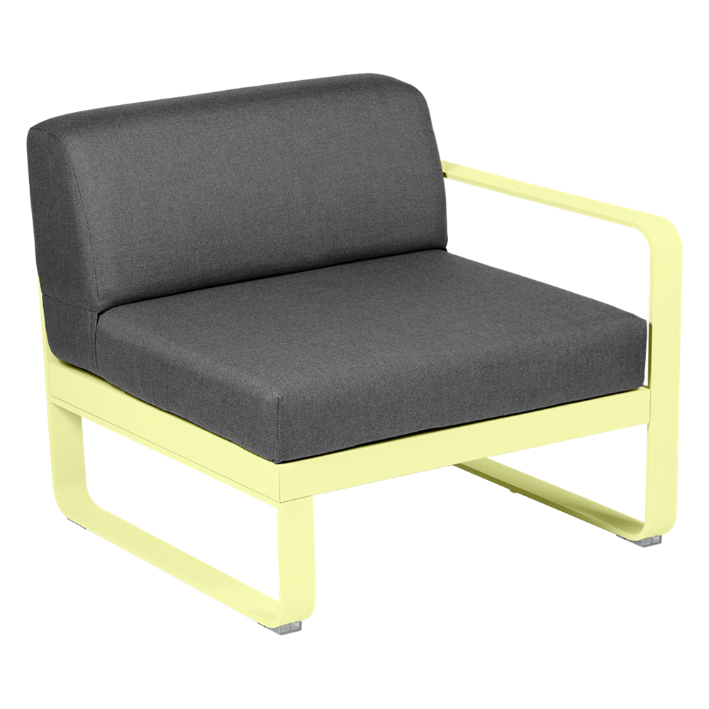 BELLEVIE 1-SEATER RIGHT MODULE-GRAPHITE GREY CUSHION