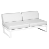 BELLEVIE 2-SEATER CLUB SOFA-FLANNEL GREY CUSHION