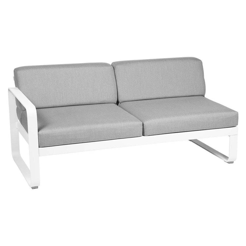 BELLEVIE 2-SEATER LEFT MODULE-FLANNEL GREY CUSHION