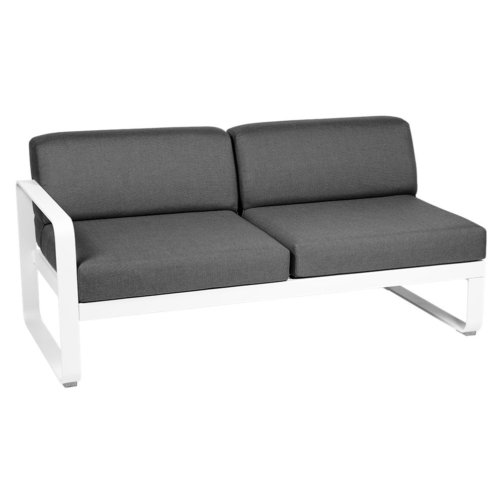 BELLEVIE 2-SEATER LEFT MODULE-GRAPHITE GREY CUSHION