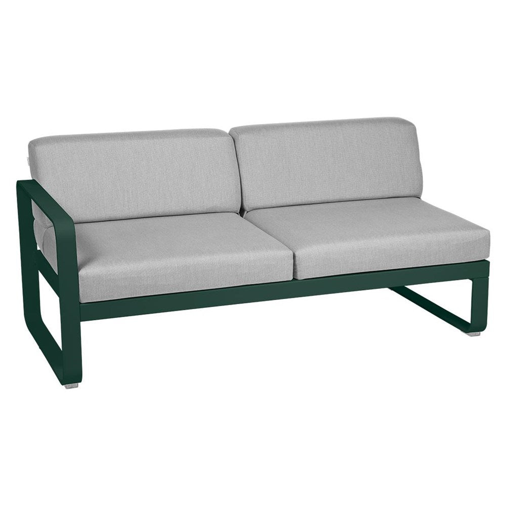 BELLEVIE 2-SEATER LEFT MODULE-FLANNEL GREY CUSHION