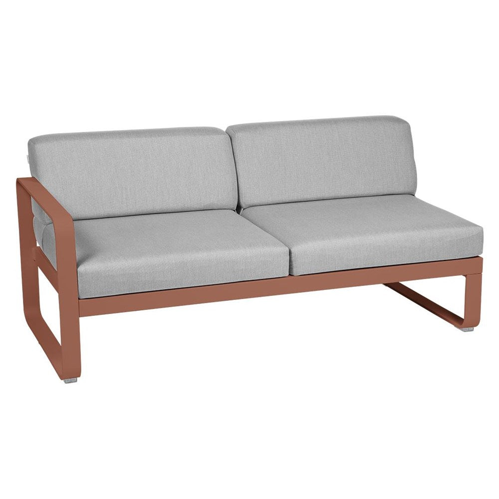BELLEVIE 2-SEATER LEFT MODULE-FLANNEL GREY CUSHION