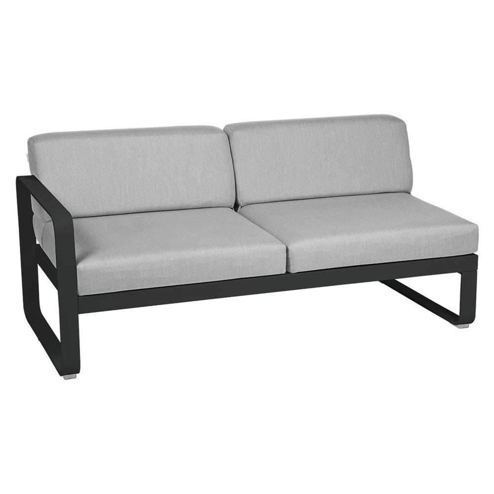 BELLEVIE 2-SEATER LEFT MODULE-FLANNEL GREY CUSHION