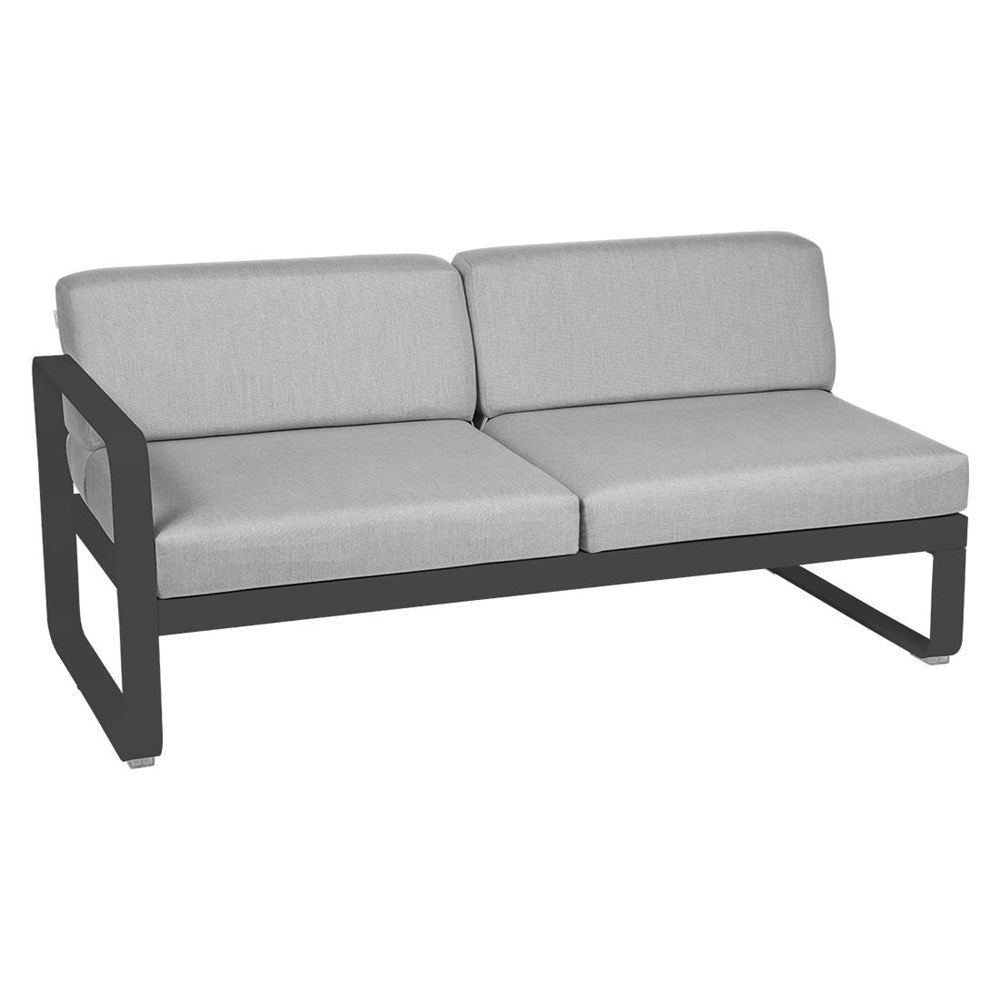 BELLEVIE 2-SEATER LEFT MODULE-FLANNEL GREY CUSHION