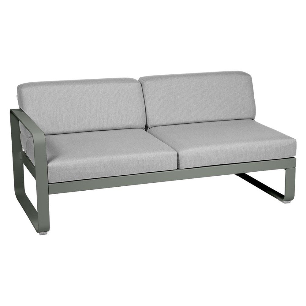 BELLEVIE 2-SEATER LEFT MODULE-FLANNEL GREY CUSHION