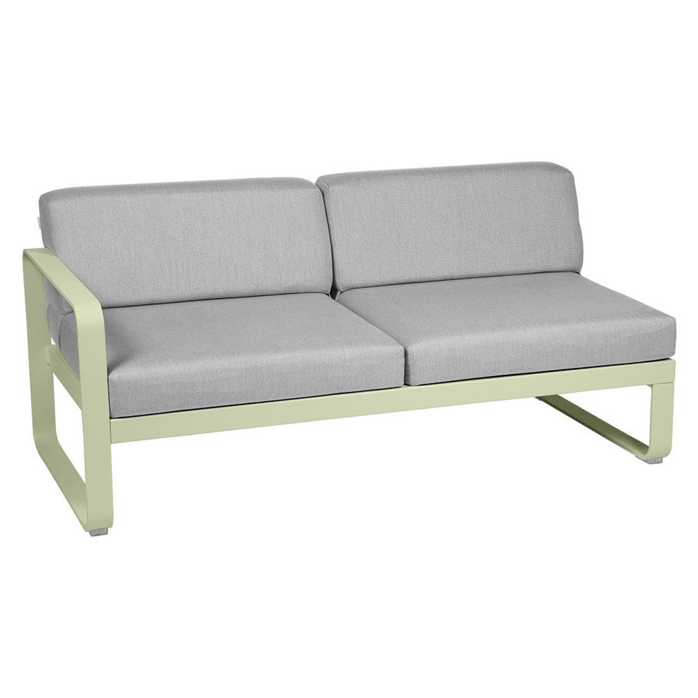 BELLEVIE 2-SEATER LEFT MODULE-FLANNEL GREY CUSHION