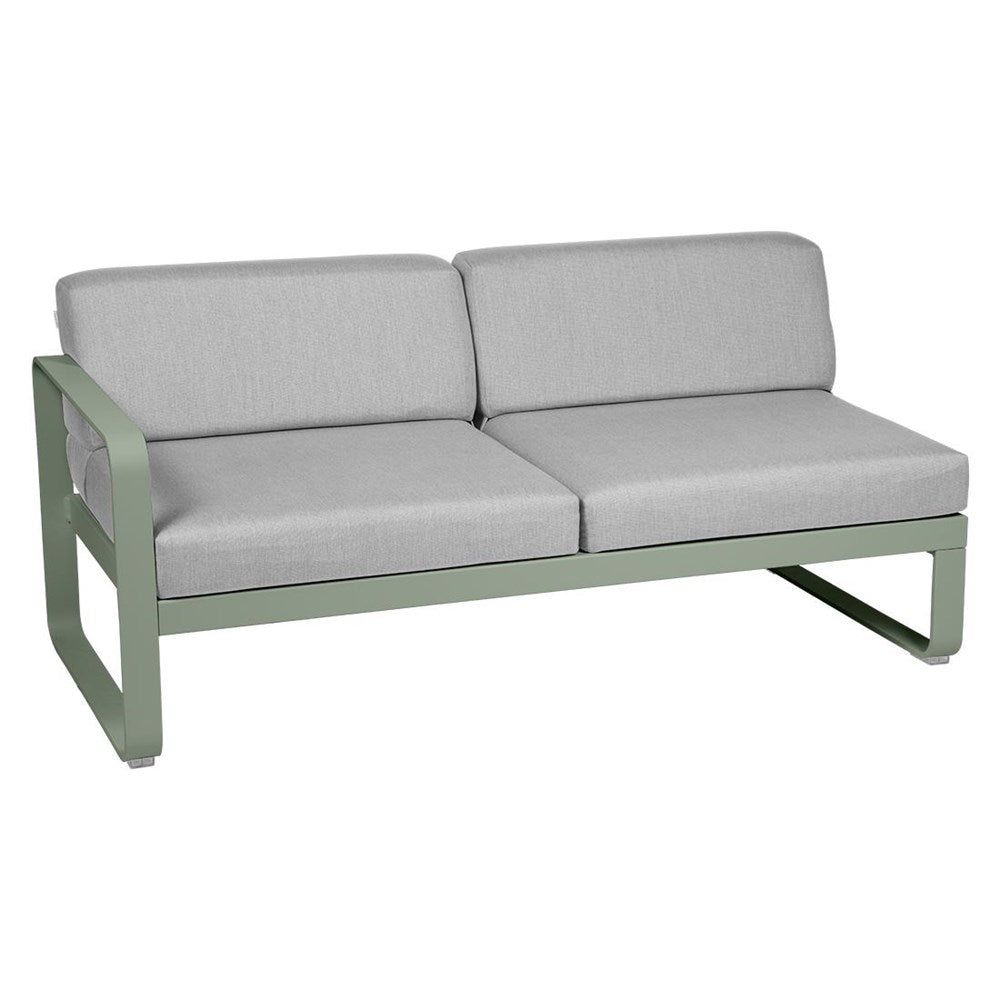 BELLEVIE 2-SEATER LEFT MODULE-FLANNEL GREY CUSHION