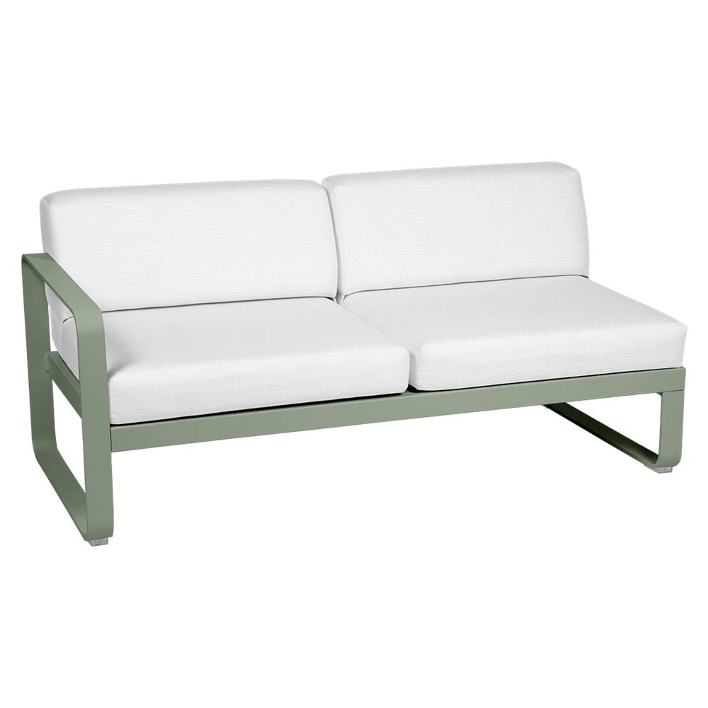BELLEVIE 2-SEATER LEFT MODULE-OFF WHITE CUSHION