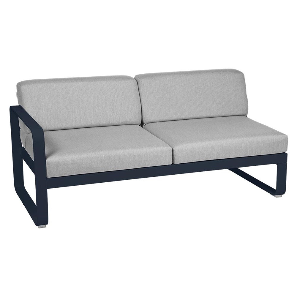 BELLEVIE 2-SEATER LEFT MODULE-FLANNEL GREY CUSHION