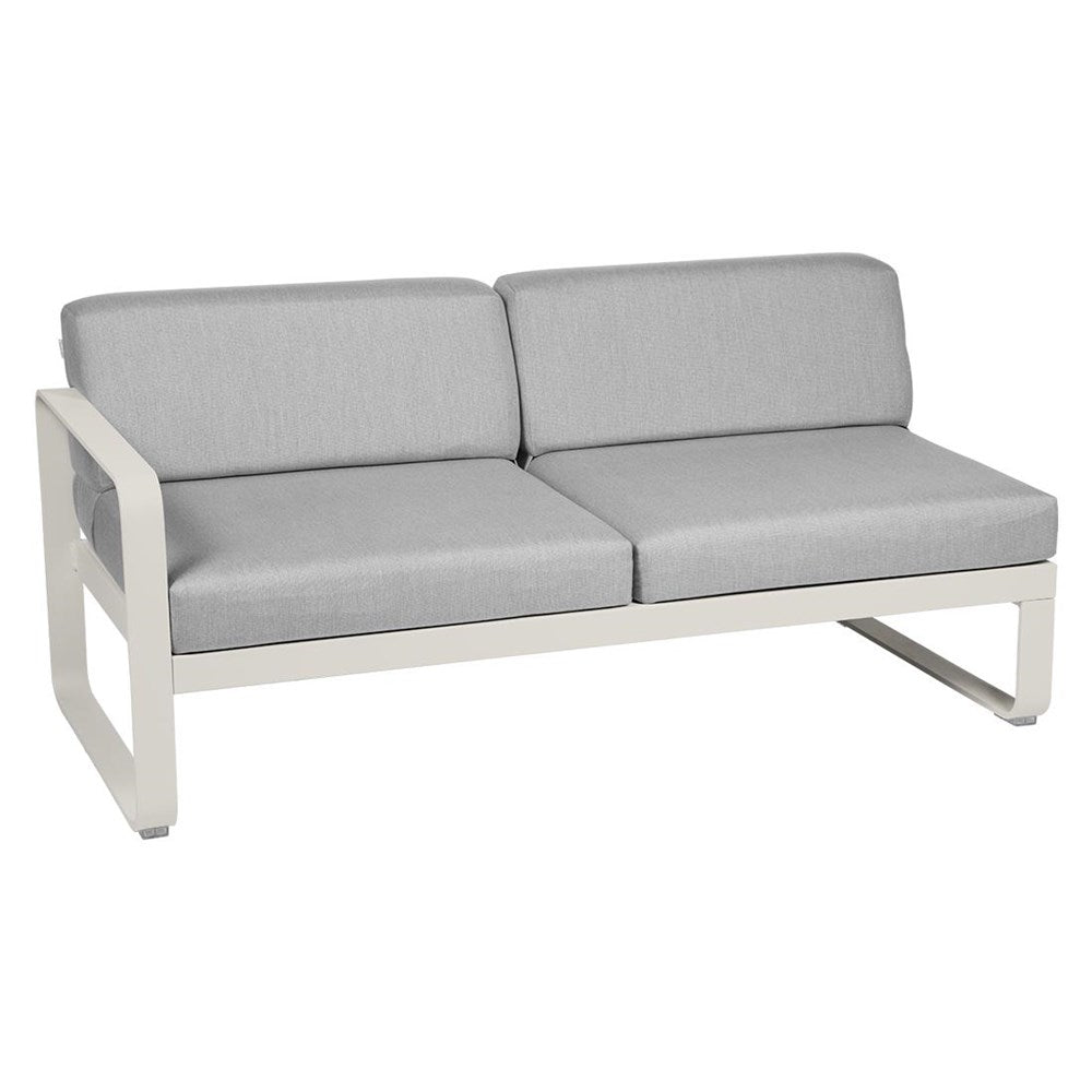 BELLEVIE 2-SEATER LEFT MODULE-FLANNEL GREY CUSHION