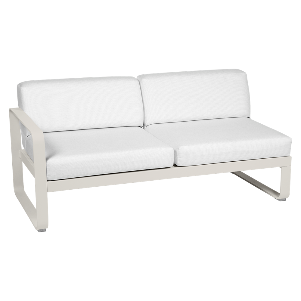 BELLEVIE 2-SEATER LEFT MODULE-OFF WHITE CUSHION