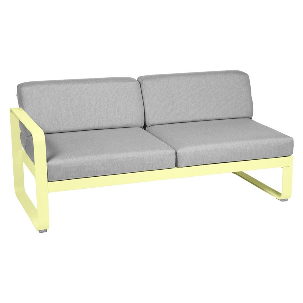 BELLEVIE 2-SEATER LEFT MODULE-FLANNEL GREY CUSHION