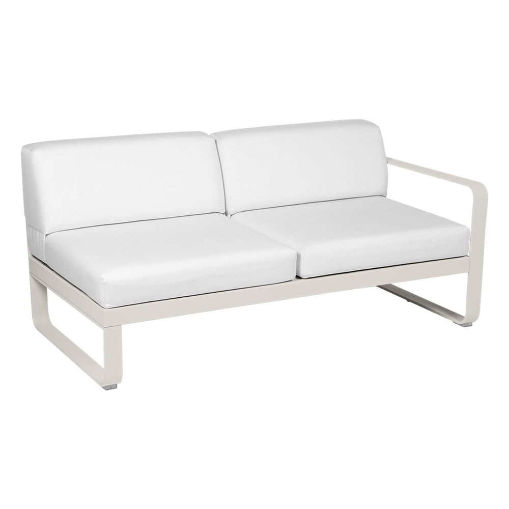 BELLEVIE 2-SEATER RIGHT MODULE-OFF WHITE CUSHION