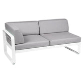 BELLEVIE 2-SEATER LEFT CORNER MODULE-FLANNEL GREY CUSHION