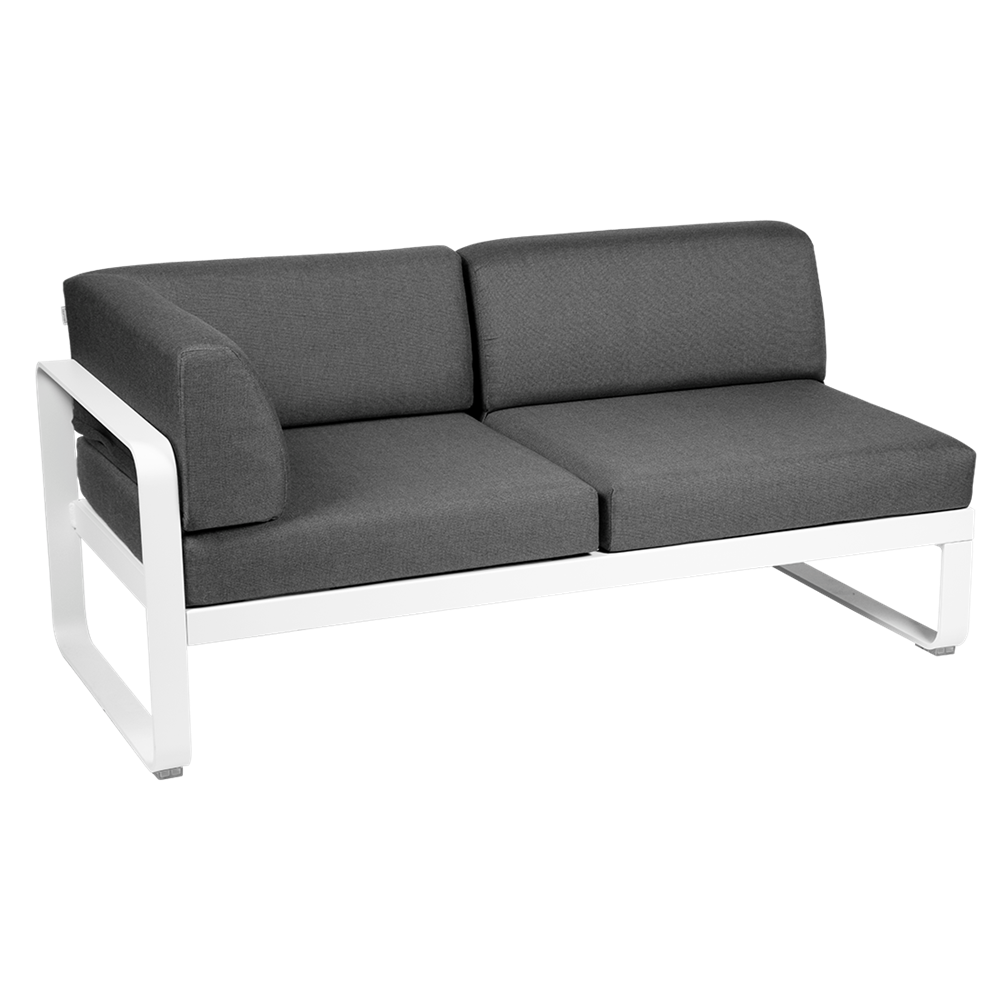 BELLEVIE 2-SEATER LEFT CORNER MODULE-GRAPHITE GREY CUSHION