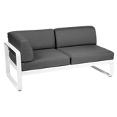 BELLEVIE 2-SEATER LEFT CORNER MODULE-GRAPHITE GREY CUSHION