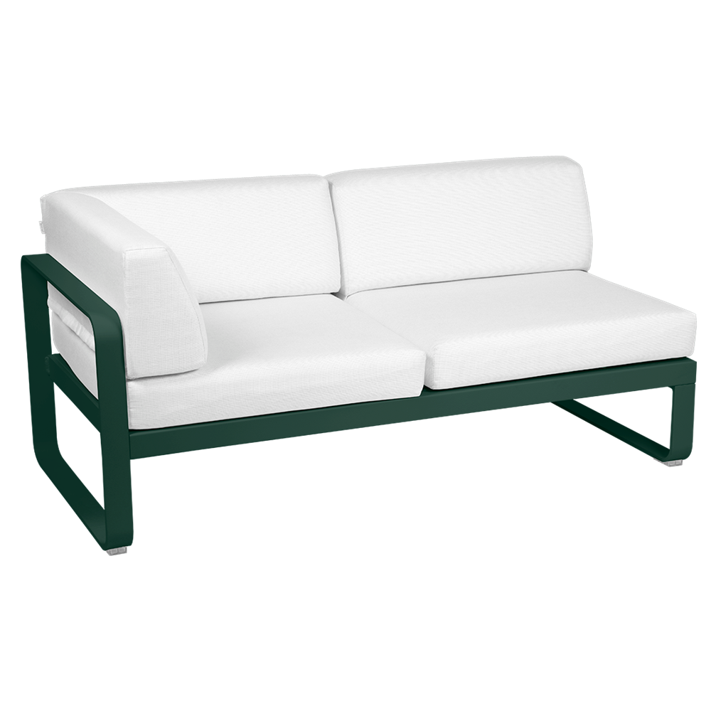 BELLEVIE 2-SEATER LEFT CORNER MODULE-OFF WHITE CUSHION