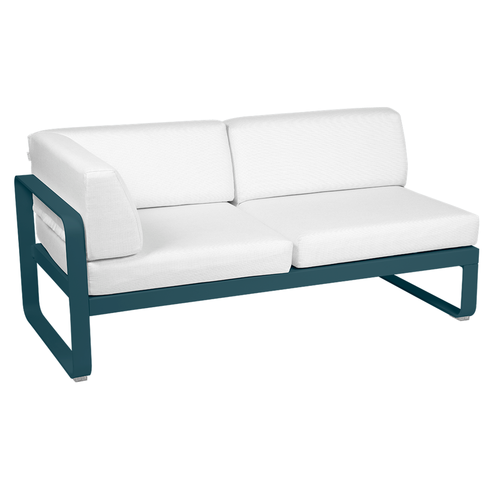 BELLEVIE 2-SEATER LEFT CORNER MODULE-OFF WHITE CUSHION