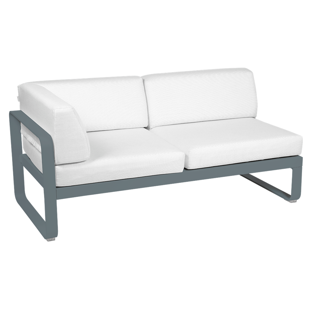 BELLEVIE 2-SEATER LEFT CORNER MODULE-OFF WHITE CUSHION