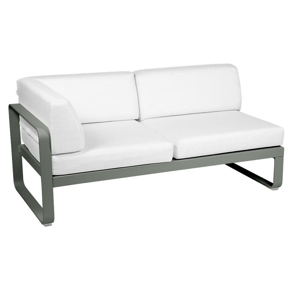 BELLEVIE 2-SEATER LEFT CORNER MODULE-OFF WHITE CUSHION