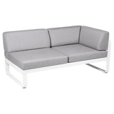 BELLEVIE 2-SEATER RIGHT CORNER MODULE-FLANNEL GREY CUSHION