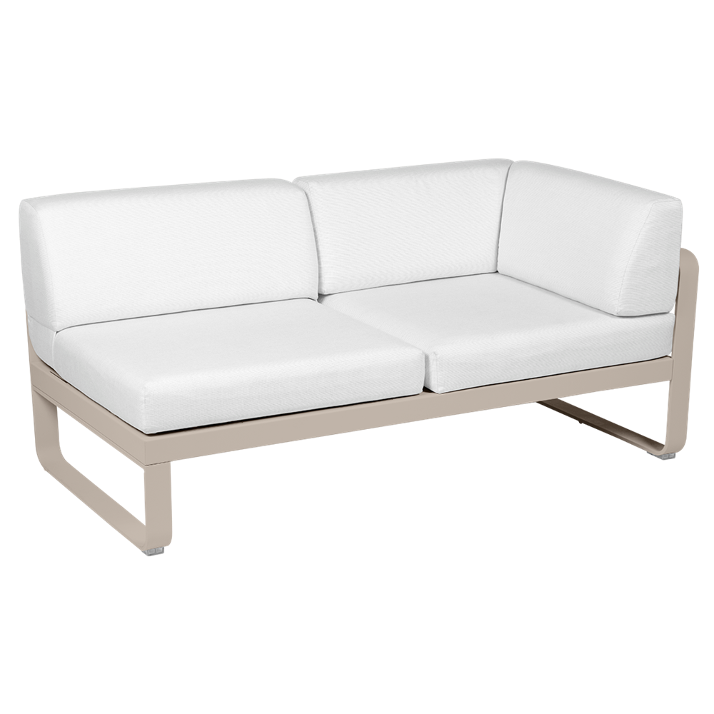 BELLEVIE 2-SEATER RIGHT CORNER MODULE-OFF WHITE CUSHION