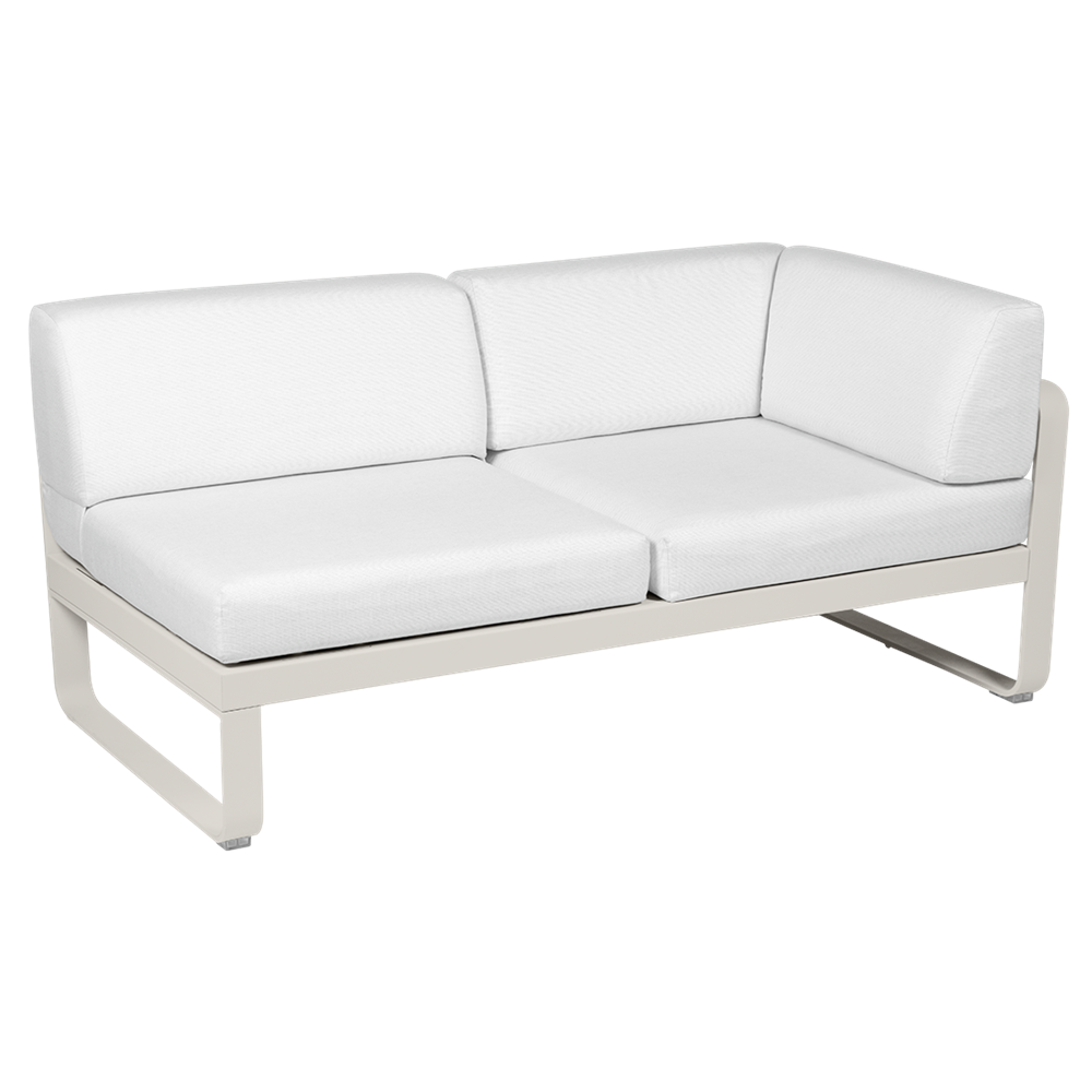 BELLEVIE 2-SEATER RIGHT CORNER MODULE-OFF WHITE CUSHION