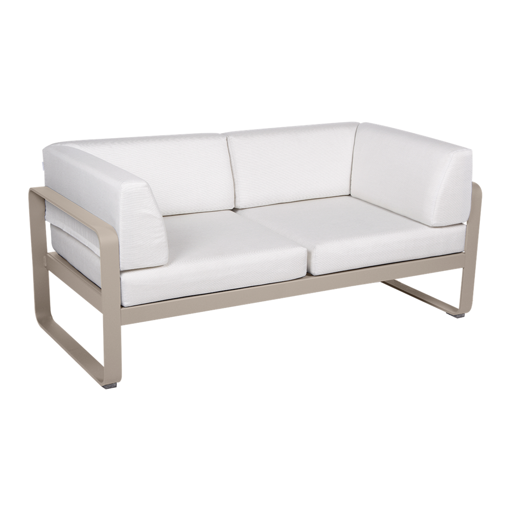 BELLEVIE 2-SEATER CLUB SOFA-OFF WHITE CUSHION