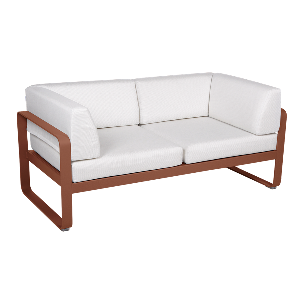 BELLEVIE 2-SEATER CLUB SOFA - OFF-WHITE CUSHION