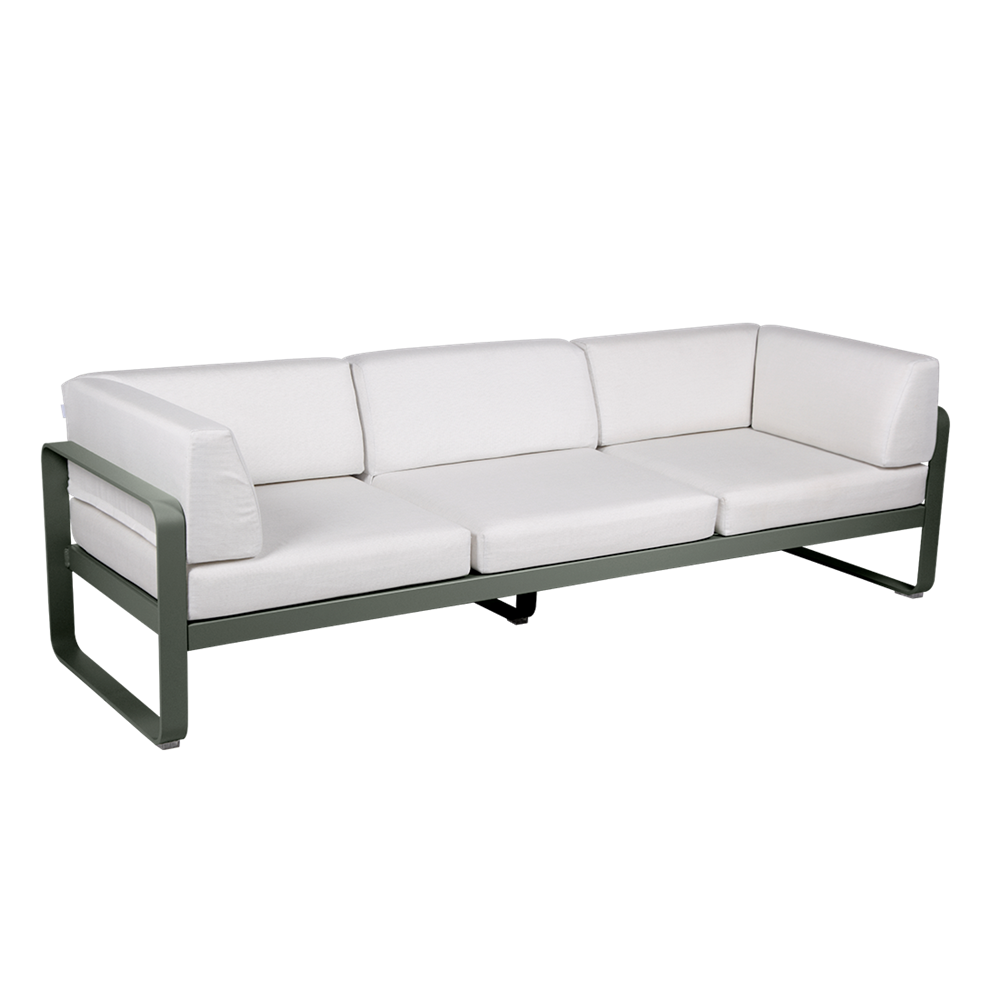 BELLEVIE 3-SEATER CLUB SOFA - OFF-WHITE CUSHION