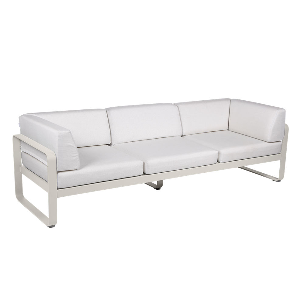 BELLEVIE 3-SEATER CLUB SOFA - OFF-WHITE CUSHION