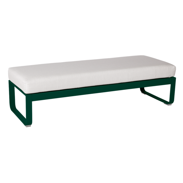 BELLEVIE 2-SEATER OTTOMAN-OFF WHITE CUSHION