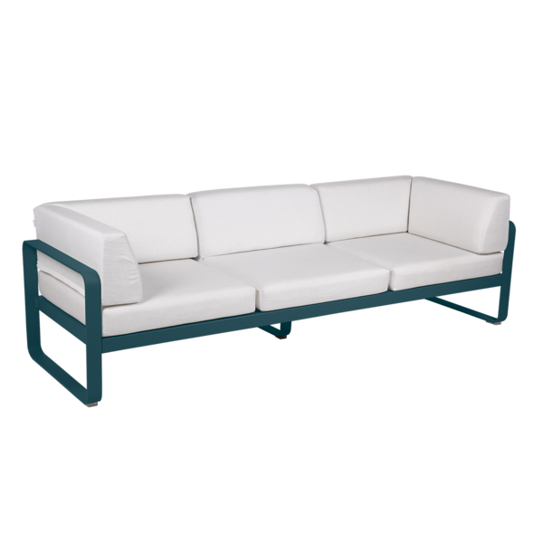 BELLEVIE 3-SEATER CLUB SOFA - OFF-WHITE CUSHION