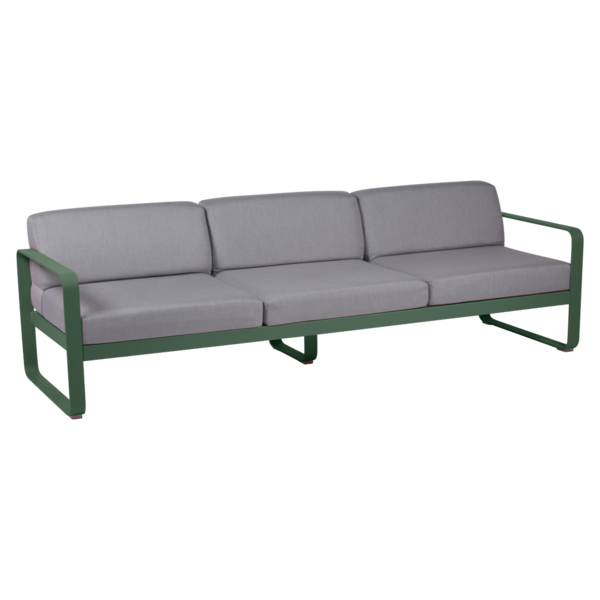 BELLEVIE 3-SEATER-FLANNEL GREY CUSHION