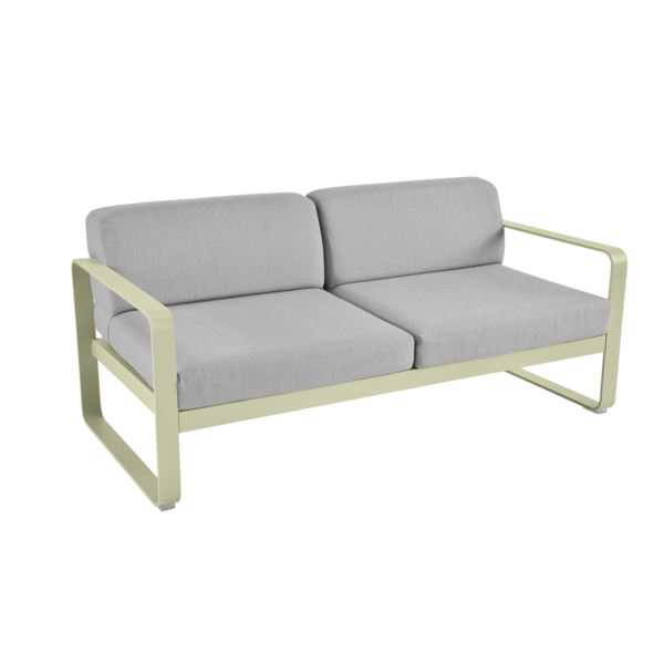 BELLEVIE 2-SEATER-FLANNEL GREY CUSHION