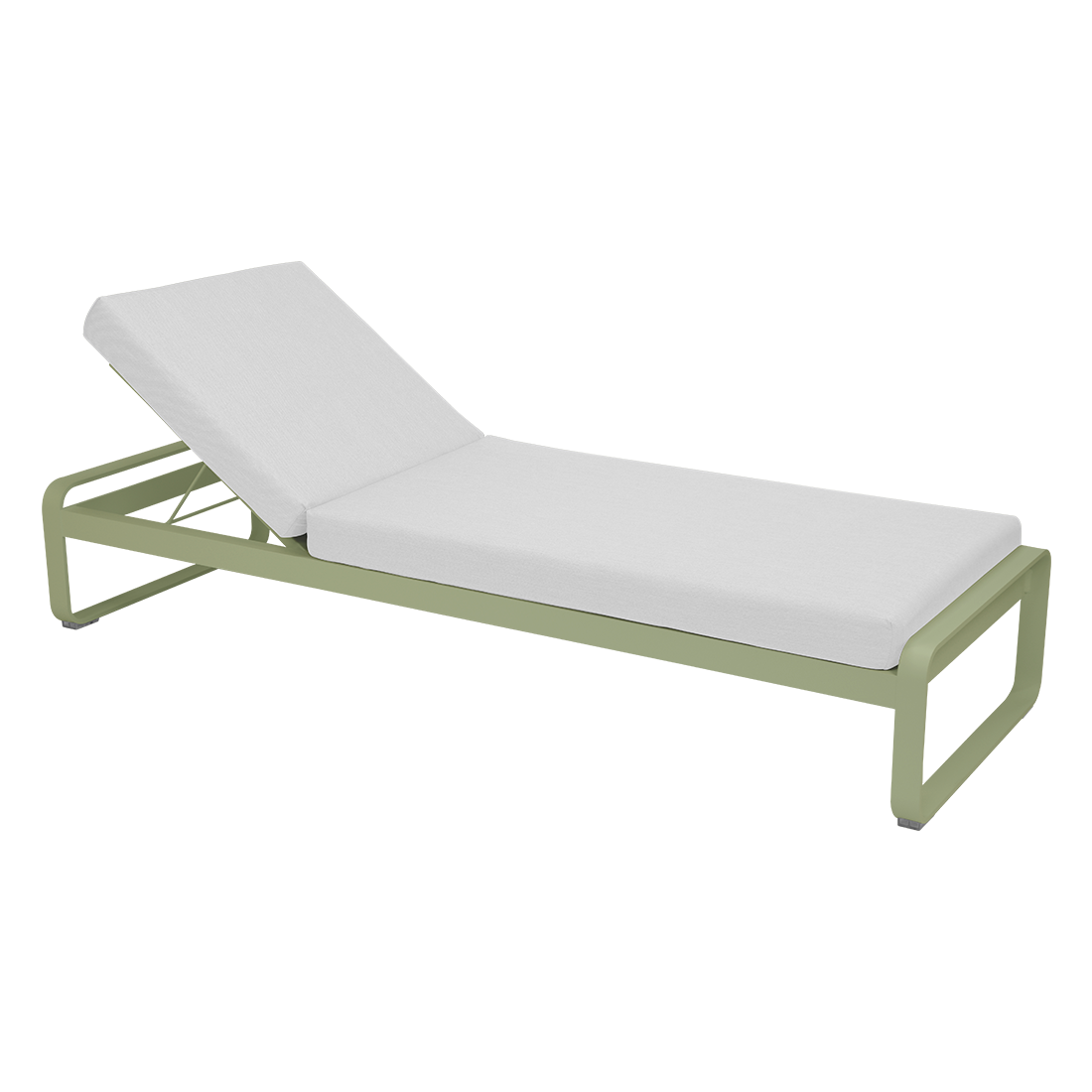 BELLEVIE SUNLOUNGER-OFF WHITE CUSHION