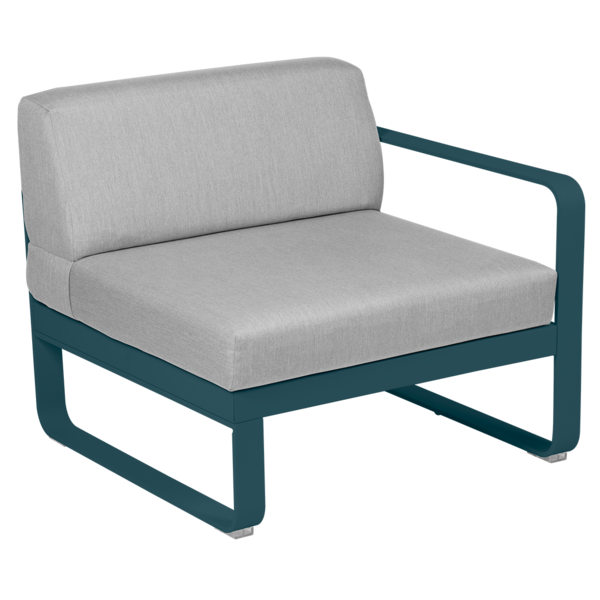 BELLEVIE 1-SEATER RIGHT MODULE-FLANNEL GREY CUSHION