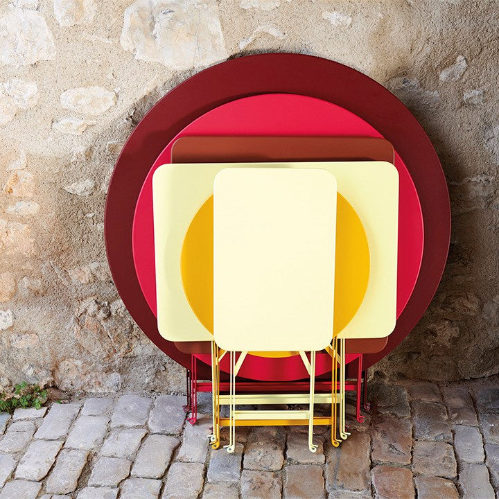 BISTRO METAL TABLE DIA 77 CM