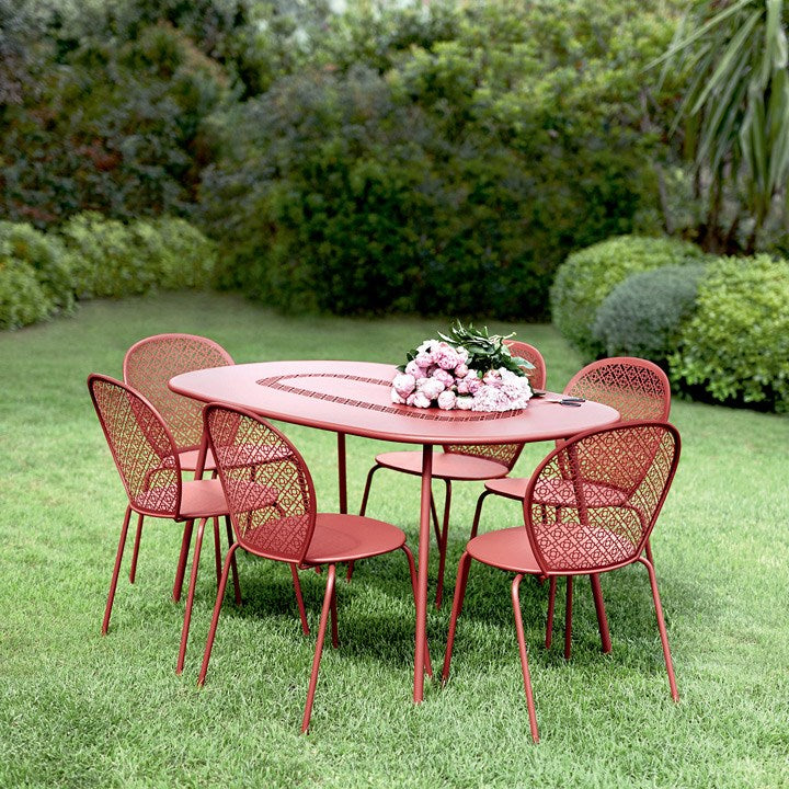 LORETTE OVAL TABLE 160 X 90 CM