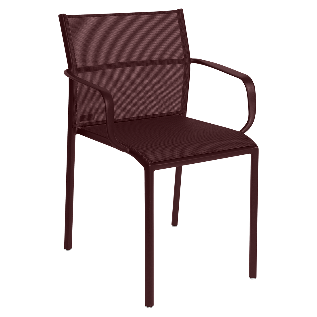 black metal cadiz outdoor stacking chairs
