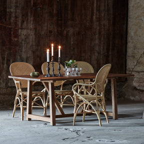 Lucas Teak Dining Table 240x100cm