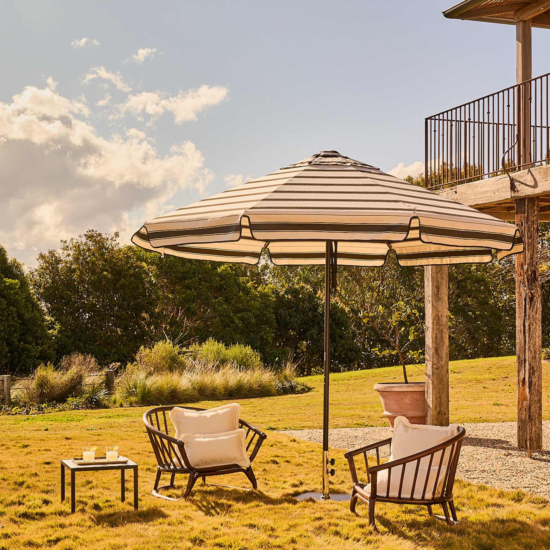 2.8M Sundial Umbrella - Straight