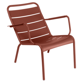 LUXEMBOURG STEEL LOW ARMCHAIR (Exc. Cont.)