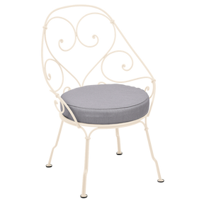 1900 CABRIOLET ARMCHAIR with FLANNEL GREY CUSHION