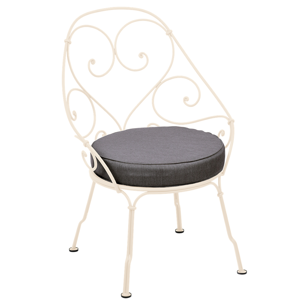 1900 CABRIOLET ARMCHAIR with GRAPHITE GREY CUSHION