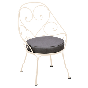 1900 CABRIOLET ARMCHAIR with GRAPHITE GREY CUSHION