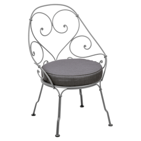 1900 CABRIOLET ARMCHAIR with GRAPHITE GREY CUSHION