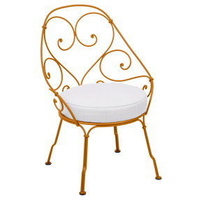 1900 CABRIOLET ARMCHAIR with OFF-WHITE CUSHION