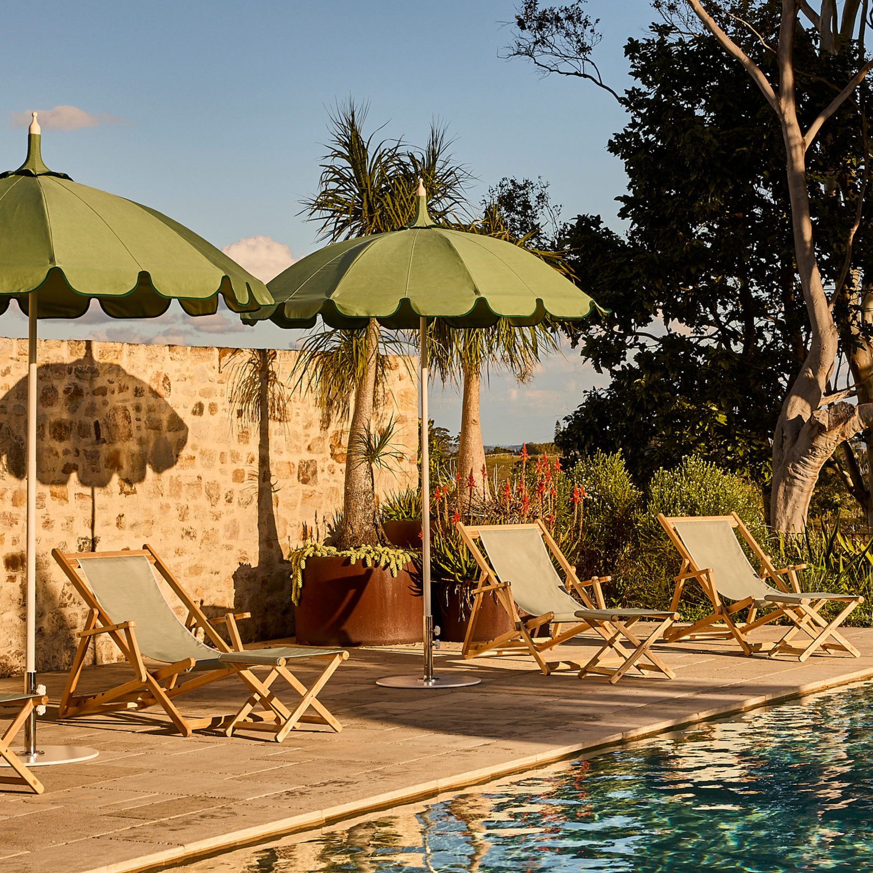 2.1M Pagoda Patio Umbrella