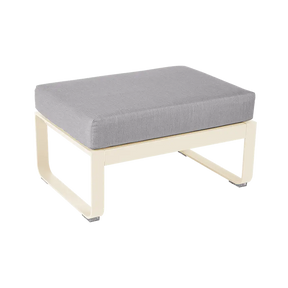 BELLEVIE 1-SEATER OTTOMAN-FLANNEL GREY CUSHION
